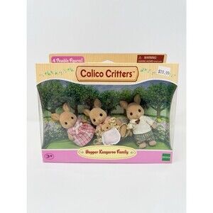 Calico Critters Hopper Kangaroo Family Set Box Opened Sylvanian Families
